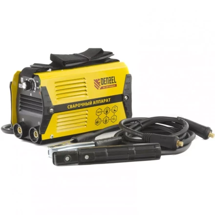 Аппарат инверторный дуговой сварки DENZEL DS-160 Compact 94371 купить в Новом Уренгое
