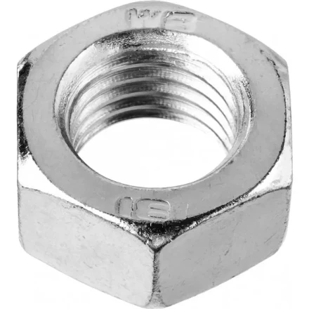 Гайка ЗУБР шестигранная DIN 934, класс прочности 8, оцинкованная,  M8, ТФ6, 10 шт. 4-303536-08 купить в Новом Уренгое