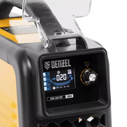 Аппарат инвертор. дуговой сварки SDM-200 Top, 200 А, ПВ 80%// Denzel 94356 купить в Новом Уренгое