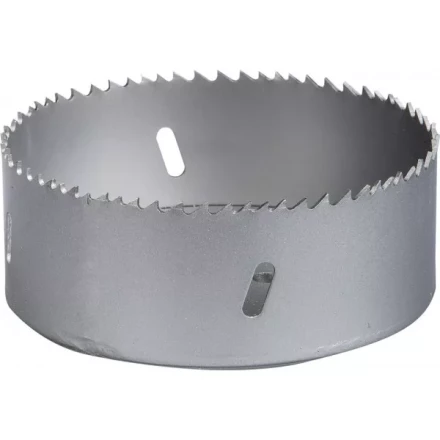 Коронка ЗУБР &quot;ЭКСПЕРТ&quot; биметаллическая, быстрорежущая сталь, глубина сверления до 38мм, d-102мм 29531-102_z01 купить в Новом Уренгое