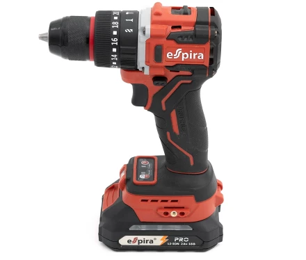 Аккумуляторная ударная дрель-шуруповерт ESPIRA CDI-i03 411055 купить в Новом Уренгое