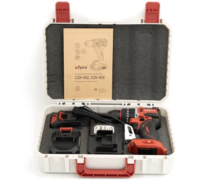 Аккумуляторная ударная дрель-шуруповерт ESPIRA CDI-i03 411055 купить в Новом Уренгое