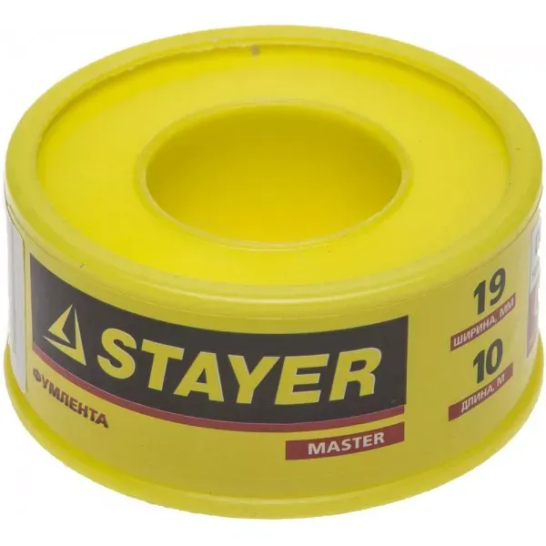 Фумлента STAYER "MASTER", плотность 0,40 г/см3, 0,075ммх19ммх10м 12360-19-040 купить в Новом Уренгое