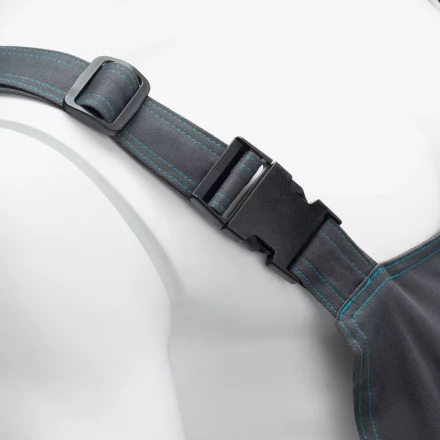 Полукомбинезон профессиональный рабочий Gross 90446, 97% хлопок 3% спандекс, XXXL купить в Новом Уренгое