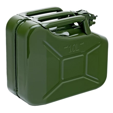 Канистра для ГСМ Stels 53144, металлическая, 10 литров купить в Новом Уренгое