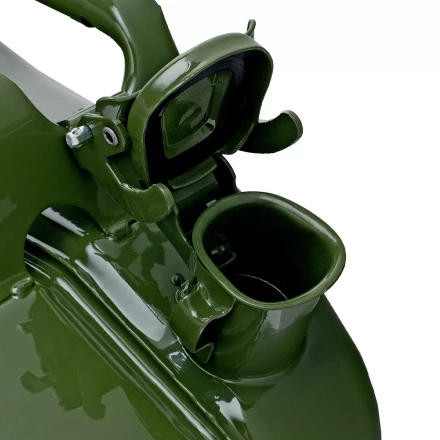 Канистра для ГСМ Stels 53144, металлическая, 10 литров купить в Новом Уренгое