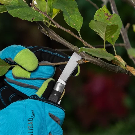 Нож садовый Palisad, 168 мм, складной, с двумя лезвиями, пластиковая рукоятка, 790567 купить в Новом Уренгое