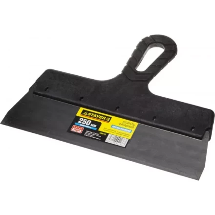 Шпатель STAYER &quot;PROFESSIONAL&quot; фасадный нержавеющий, с пластмассовой ручкой, 250мм 1008-25 купить в Новом Уренгое