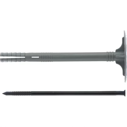 Дюбель &quot;Гриб&quot; для крепления утеплителя 90 мм 45 шт Сибртех 46032 купить в Новом Уренгое