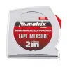 Рулетка Chrom 2 м x 13 мм хромированный корпус  MATRIX 31032 купить в Новом Уренгое