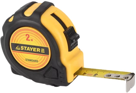 Рулетка STAYER &quot;STANDARD&quot; &quot;TopTape&quot;, 2х16мм 34025-02 купить в Новом Уренгое