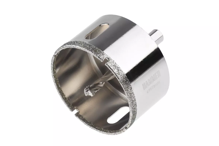Коронка алмазная HAMMER Ф68мм HEX (DHS 68.0*65/5) купить в Новом Уренгое
