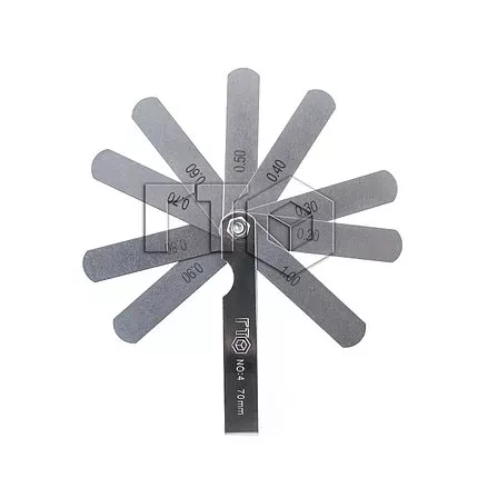 Набор щупов № 4 длина 100 мм 0.10-1.00 10 щупов купить в Новом Уренгое