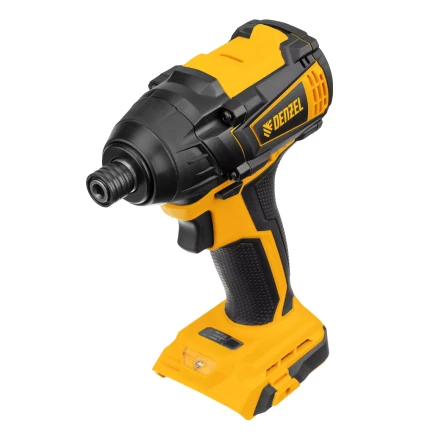 Винтоверт ударный аккумуляторный Denzel 26511 бесщеточный CID-IB-200-0, 18В Li-Ion купить в Новом Уренгое