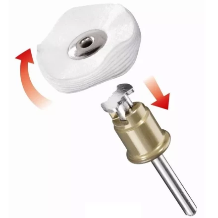 Полировальный диск SPEED CLICK S423 25 ММ DREMEL купить в Новом Уренгое