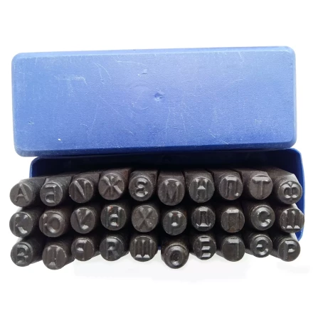 Клеймо буквенное 10мм купить в Новом Уренгое