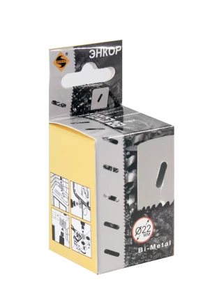 Коронка Bi-Metal Ф22 мм М3 Энкор 24122 купить в Новом Уренгое