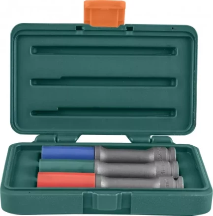 Набор головок торцевых ударных тонкостенных для дисков 1/2&quot;DR 17-19-21мм Jonnesway S18AD4103S 48851 купить в Новом Уренгое