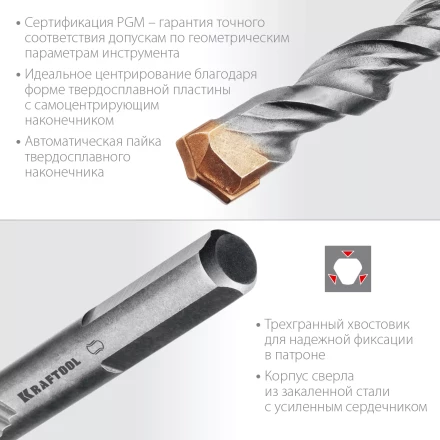 Сверла по бетону EXTREME Оберон 29166-070-03 купить в Новом Уренгое