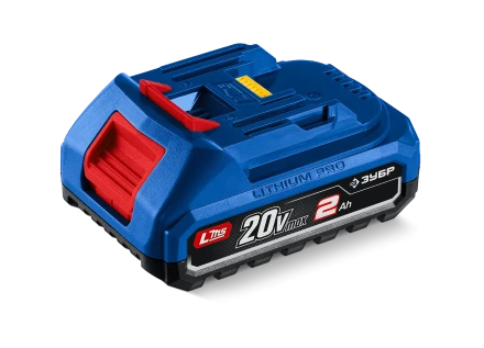ЗУБР Power PRO, 20 В, 2.0 А/ч, аккумулятор LMS, ПРОФЕССИОНАЛ (BP-P-20-2) купить в Новом Уренгое