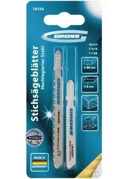 Набор полотен для электролобзика универсальный 2шт GROSS 78256 купить в Новом Уренгое