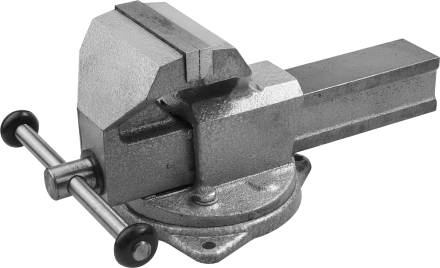 Тиски слесарные ЗУБР с поворотным основанием серия ЭКСПЕРТ 32606-125 купить в Новом Уренгое