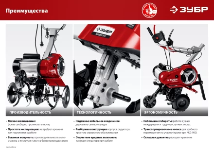 Культиватор электрический КАД-2500 серия МАСТЕР купить в Новом Уренгое