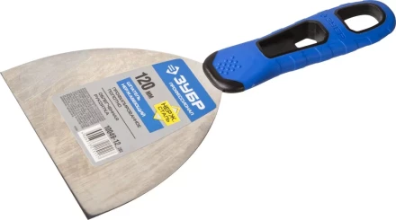 Шпатель ЗУБР "ПРОФЕССИОНАЛ" профилированное нержавеющее полотно, 2к ручка, 120мм 10049-12_z03 купить в Новом Уренгое