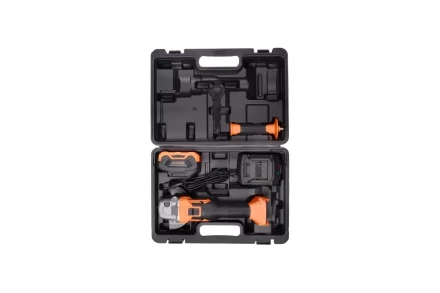 Углошлифовальная машина аккумуляторная АУШМ-125/20Li (в комплекте 1 АКБ и ЗУ) в кейсе Вихрь 72/12/25 купить в Новом Уренгое