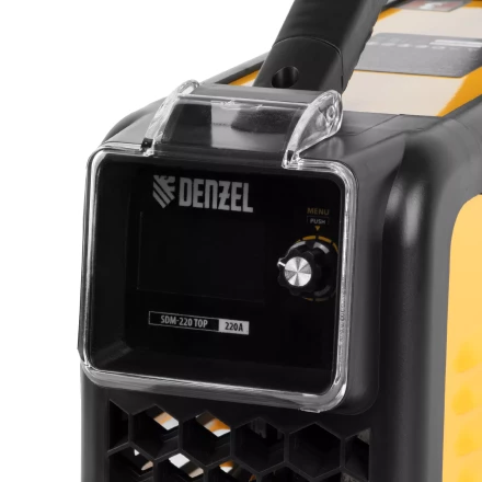 Аппарат инвертор. дуговой сварки SDM-220 Top, 220 А, ПВ 60% кейс// Denzel 94358 купить в Новом Уренгое