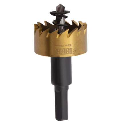 Коронка по металлу HSS, 29 мм, нитридтитановое покрытие Denzel 724107 купить в Новом Уренгое