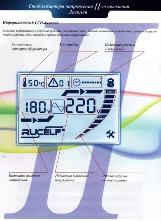 Стабилизатор напряжения RUCELF SDW II-9000-L купить в Новом Уренгое