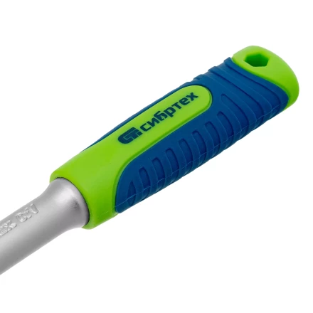 Ключ-трещотка 1/2&quot; Сибртех, 45 зубьев, с быстрым сбросом, матовый хром 14023 купить в Новом Уренгое