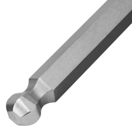 Набор ключей имбусовых, HEX, 2-12 мм, CrV, 9 шт., с шаром Сибртех 123637 купить в Новом Уренгое