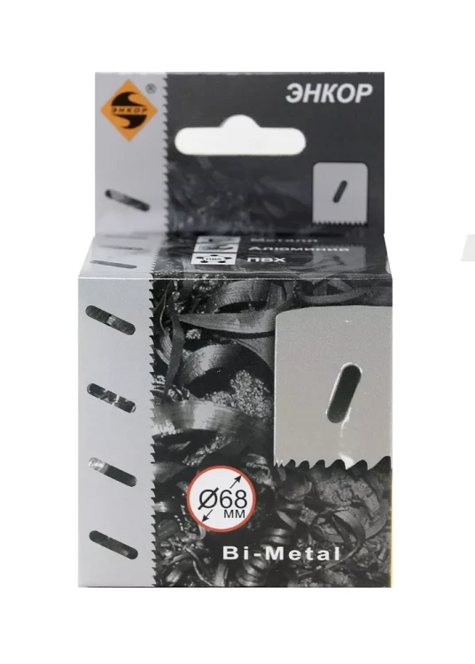 Коронка Bi-Metal Ф68 мм М3 Энкор 24168 купить в Новом Уренгое