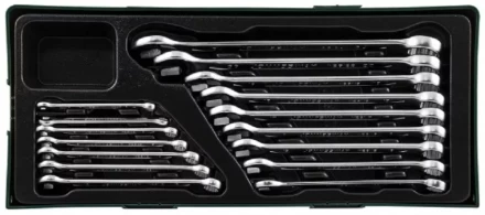 Набор ключей комбинированных 6-24мм 16предметов ложемент Jonnesway W26116ST  W26116SP 48158 купить в Новом Уренгое