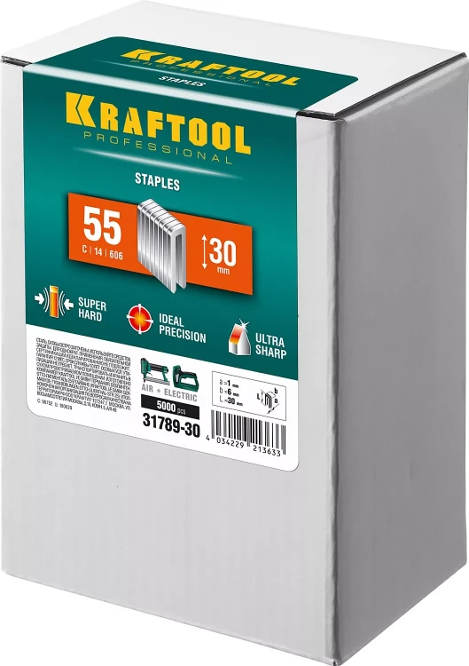 Скобы тип 18GA (55 / 90 / C) 5000 шт 31789-30 купить в Новом Уренгое