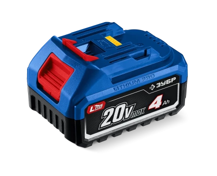 ЗУБР Power PRO, 20 В, 4.0 А/ч, аккумулятор LMS, ПРОФЕССИОНАЛ (BP-P-20-4) купить в Новом Уренгое