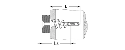 Дюбели ДРИВА для гипсокартона со сверлом пакет серия МАСТЕР купить в Новом Уренгое