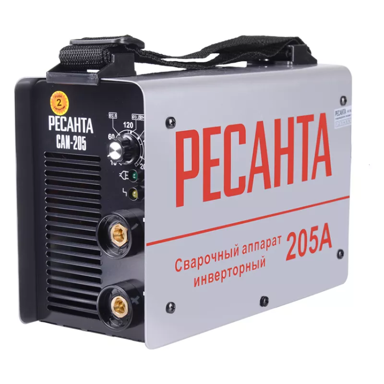 Сварочный аппарат инверторный Ресанта САИ 205 65/77 купить в Новом Уренгое