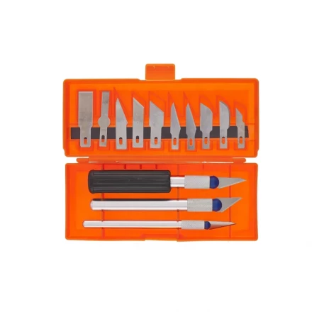 Набор резцов по дереву пластмассовые рукоятки 13 шт SPARTA 246165 купить в Новом Уренгое