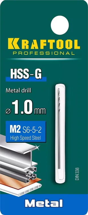 Сверла по металлу HSS-G Оберон 29651-1 купить в Новом Уренгое