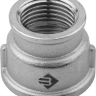 Муфта ЗУБР "ЭКСПЕРТ" переходная, никелированная латунь, 1/2"-3/4" 51292-1/2-3/4 купить в Новом Уренгое