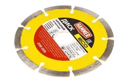 Круг алмазный HAMMER (206-225) Ф125х22мм по бетону купить в Новом Уренгое