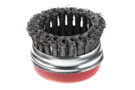 Кордщетка HAMMER чаша 85мм для УШМ витая сталь (207-111) купить в Новом Уренгое