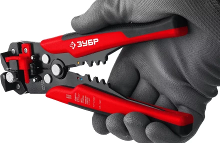 ЗУБР ТМ-1, 0.2 - 6 мм2, автоматический стриппер с винтом микронастройки (22645) купить в Новом Уренгое