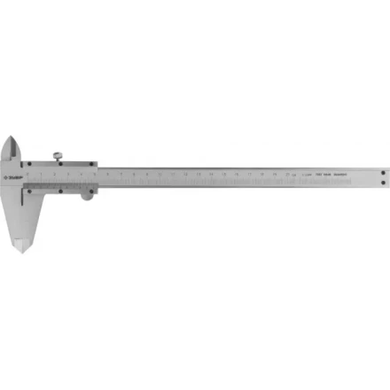 Штангенциркуль ЗУБР &quot;ЭКСПЕРТ&quot;, ШЦ-I-200-0,05, нониусный, сборный корпус, закаленная сталь, 200мм, шаг измерения 0,05мм 34511-200 купить в Новом Уренгое
