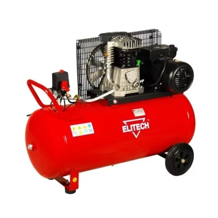 Компрессор масляный поршневой ременной Elitech КР 100/AB515/3Т купить в Новом Уренгое