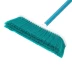 Щетка пластмассовая для подметания пола, 27 см, c черенком, 120 см, бирюзовая щетина, Home Palisad 935445 купить в Новом Уренгое