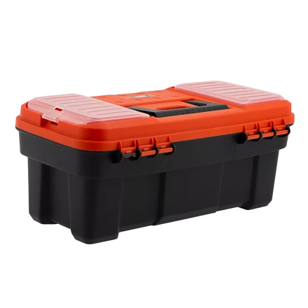 Ящик для инструмента с мет. замками 16&quot;, 410х210x175 мм Россия Stels 90746 купить в Новом Уренгое